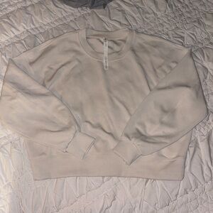 lululemon cropped sweatshirt